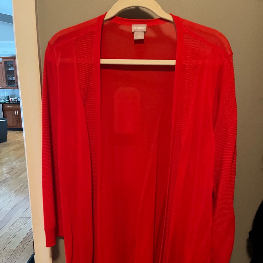 Orange Chico cardigan